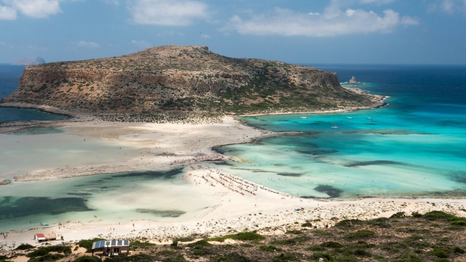 Plaża Balos na Krecie z pewnością jest jedną z najładniejszych w Grecji