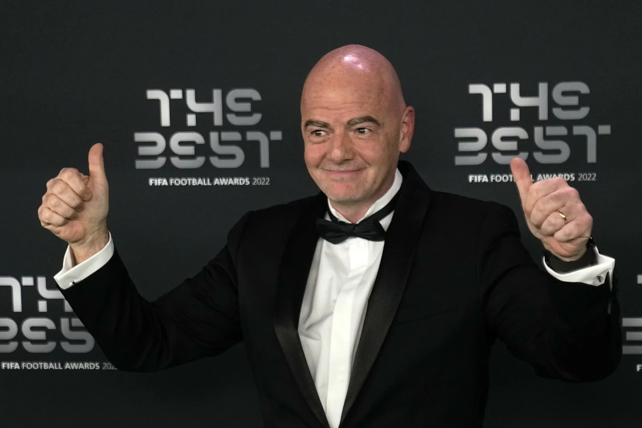 Gianni Infantino na czele FIFA stoi nieprzerwanie od 2016 roku. Wówczas zastąpił na stanowisku Josepha Blattera.