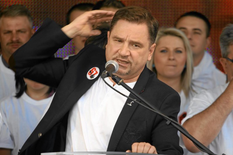 Szef "Solidarności" Piotr Duda zapewnia, że ciągle chce obalić rząd. Jak nie dziś, to jutro.