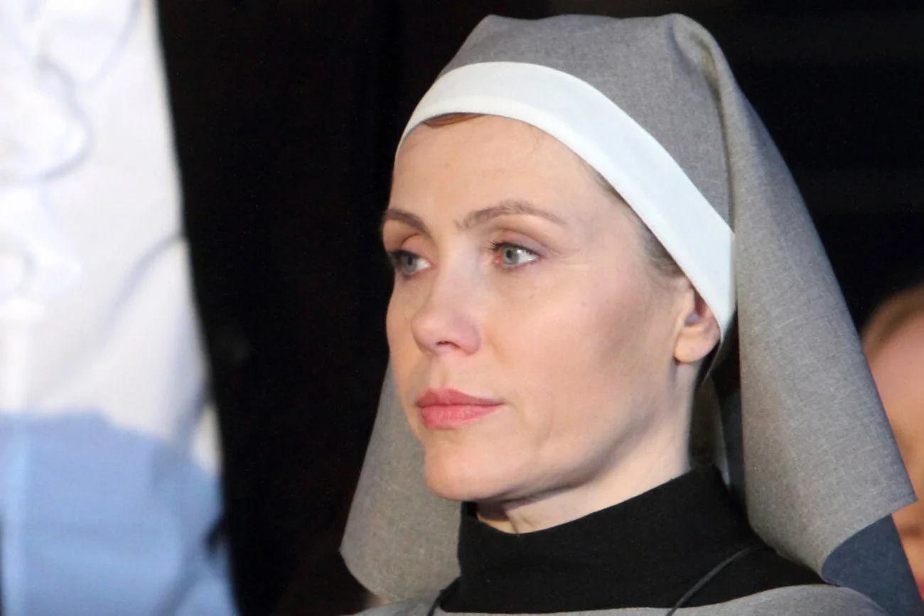 Agnieszka Wosińska grała siostrę Dorotę w "Klanie".
