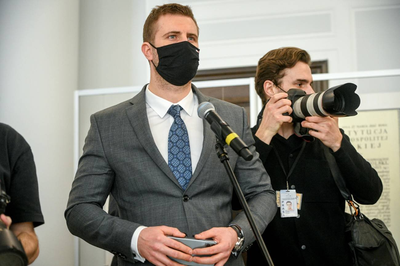 Miłosz Kłeczek (na zdjęciu) jest mocno chwalony przez Jacka Kurskiego.