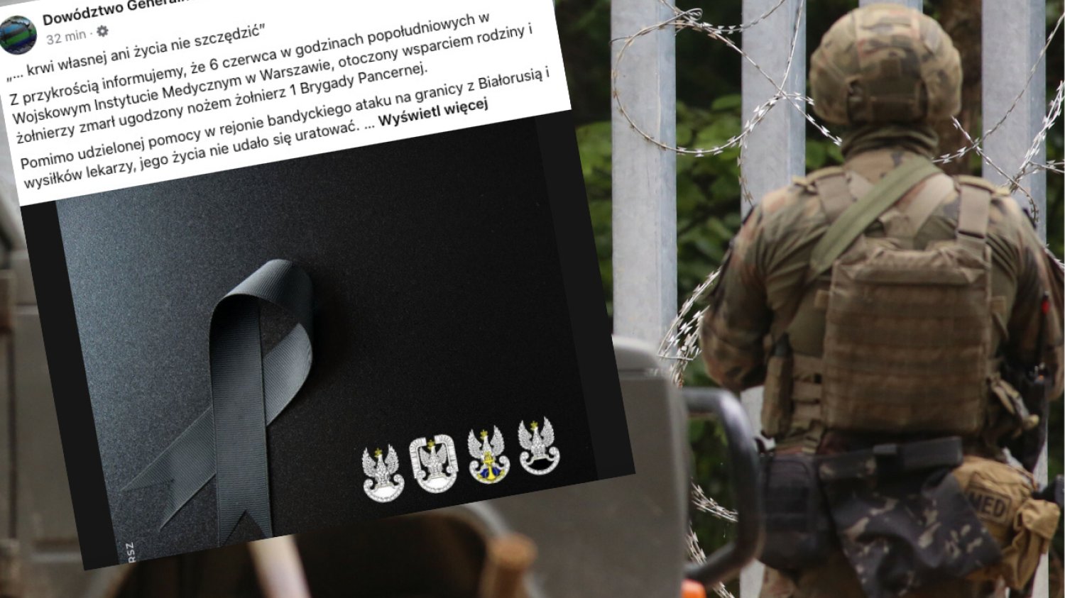 Nie żyje żołnierz raniony na granicy z Białorusią! Wojsko potwierdza