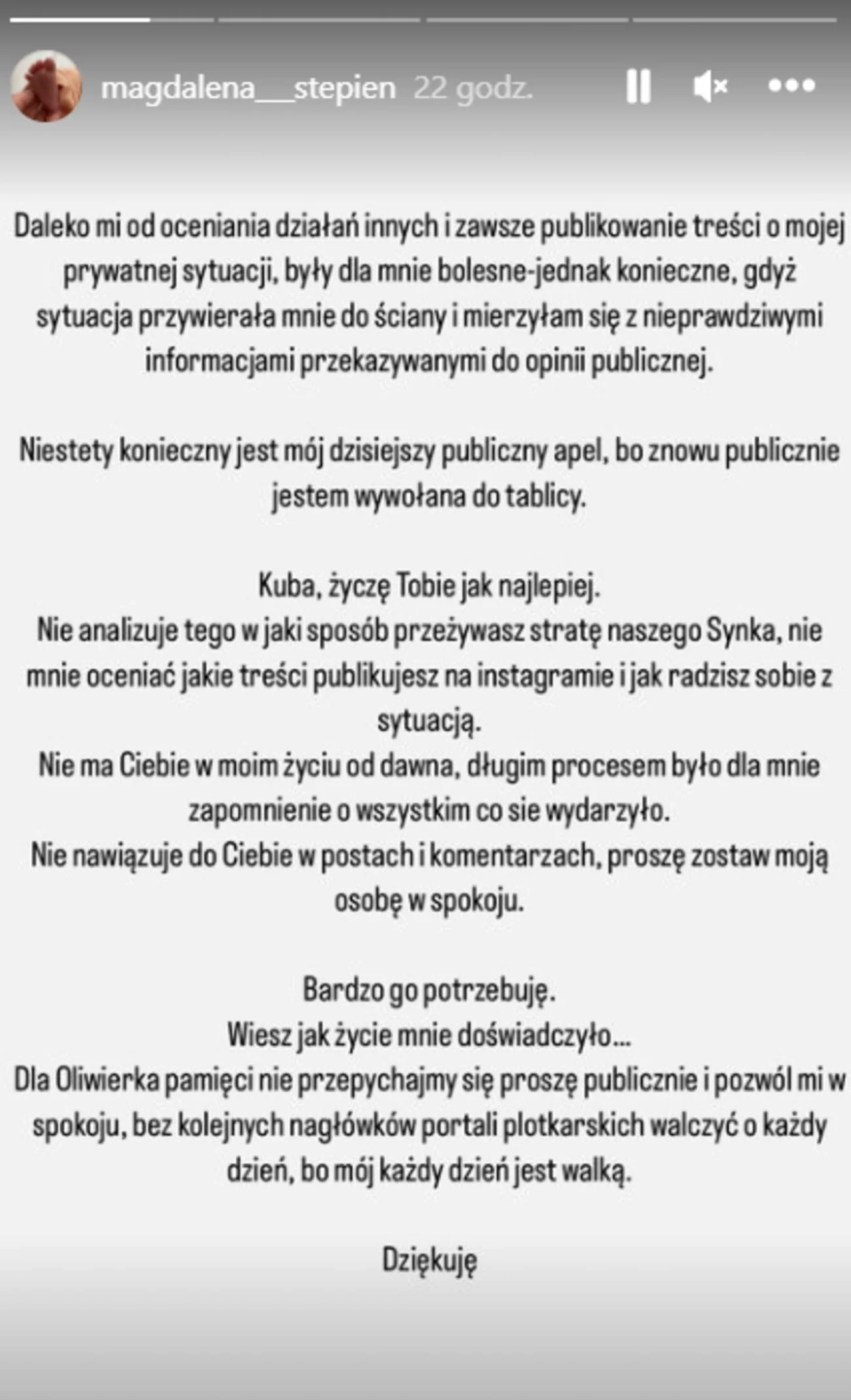 Magdalena Stępień zamknęła usta Rzeźniczakowi. "Proszę, zostaw moją osobę"