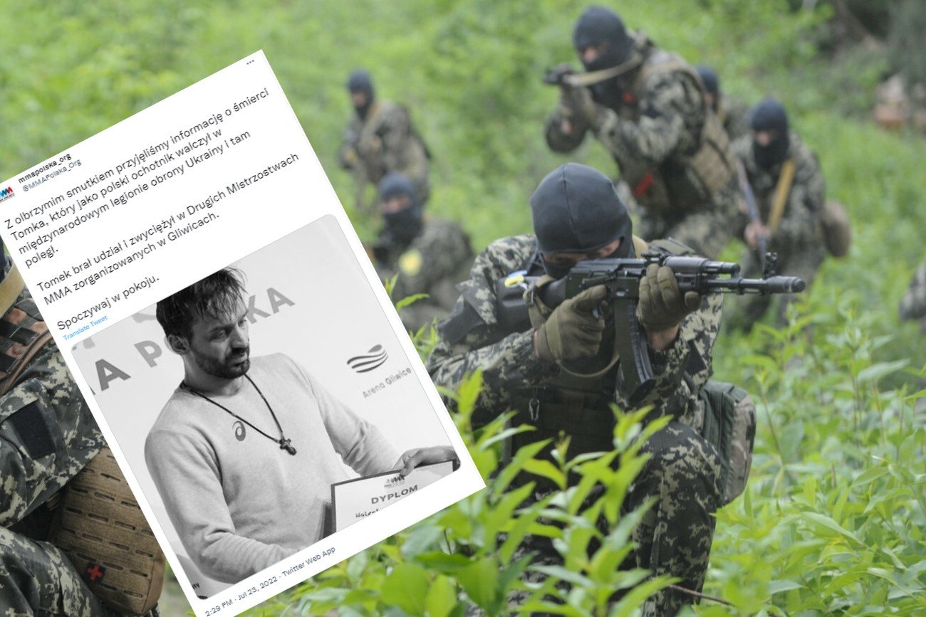 Tomasz Walentek, to Polak który zginął walcząc o Ukrainę