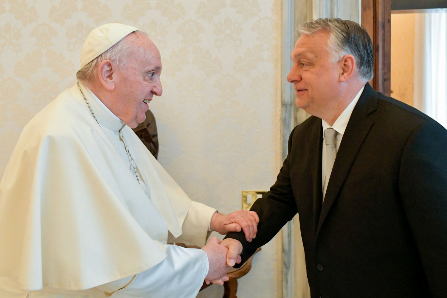 Premier Węgier Viktor Orban spotkał się z papieżem Franciszkiem.