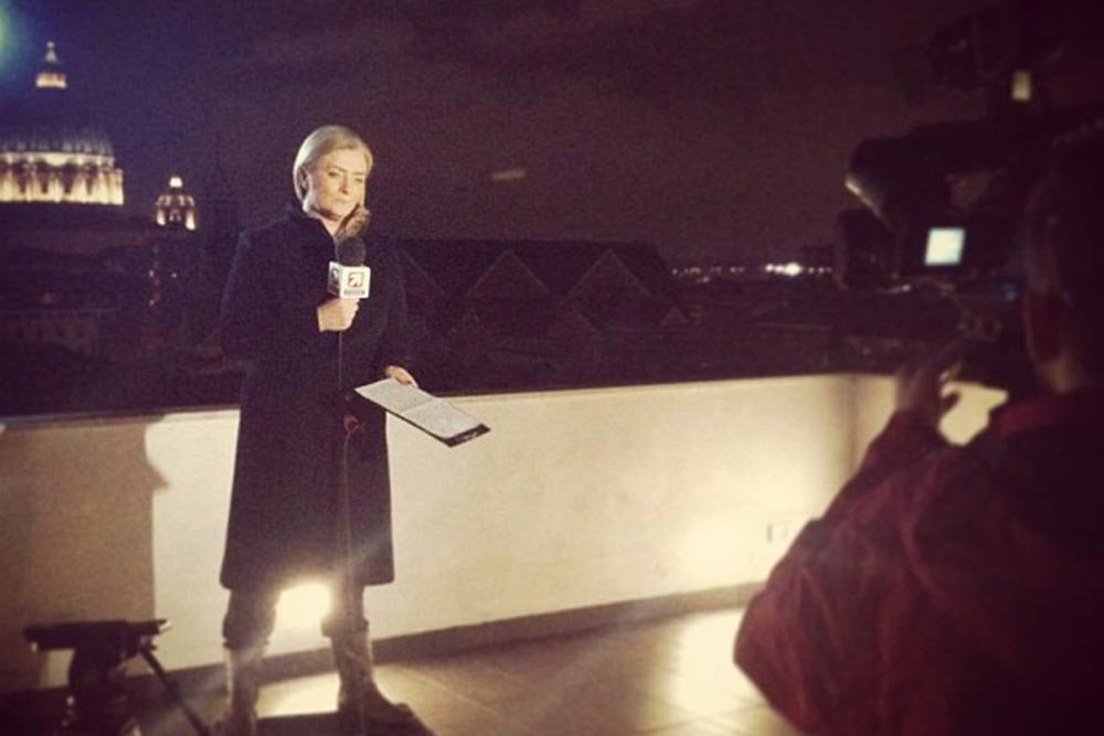 Reporterka Polsatu przewidywała, że papieżem może zostać wybrany kardynał Bergoglio z Argentyny.