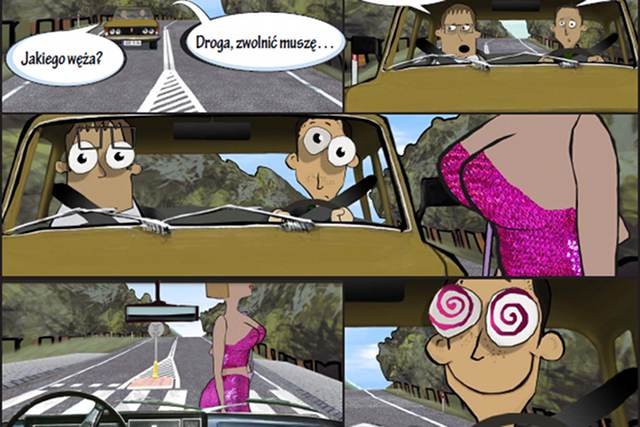 GDDKiA przypomina, że "jak idą piesi, to zawsze stop"