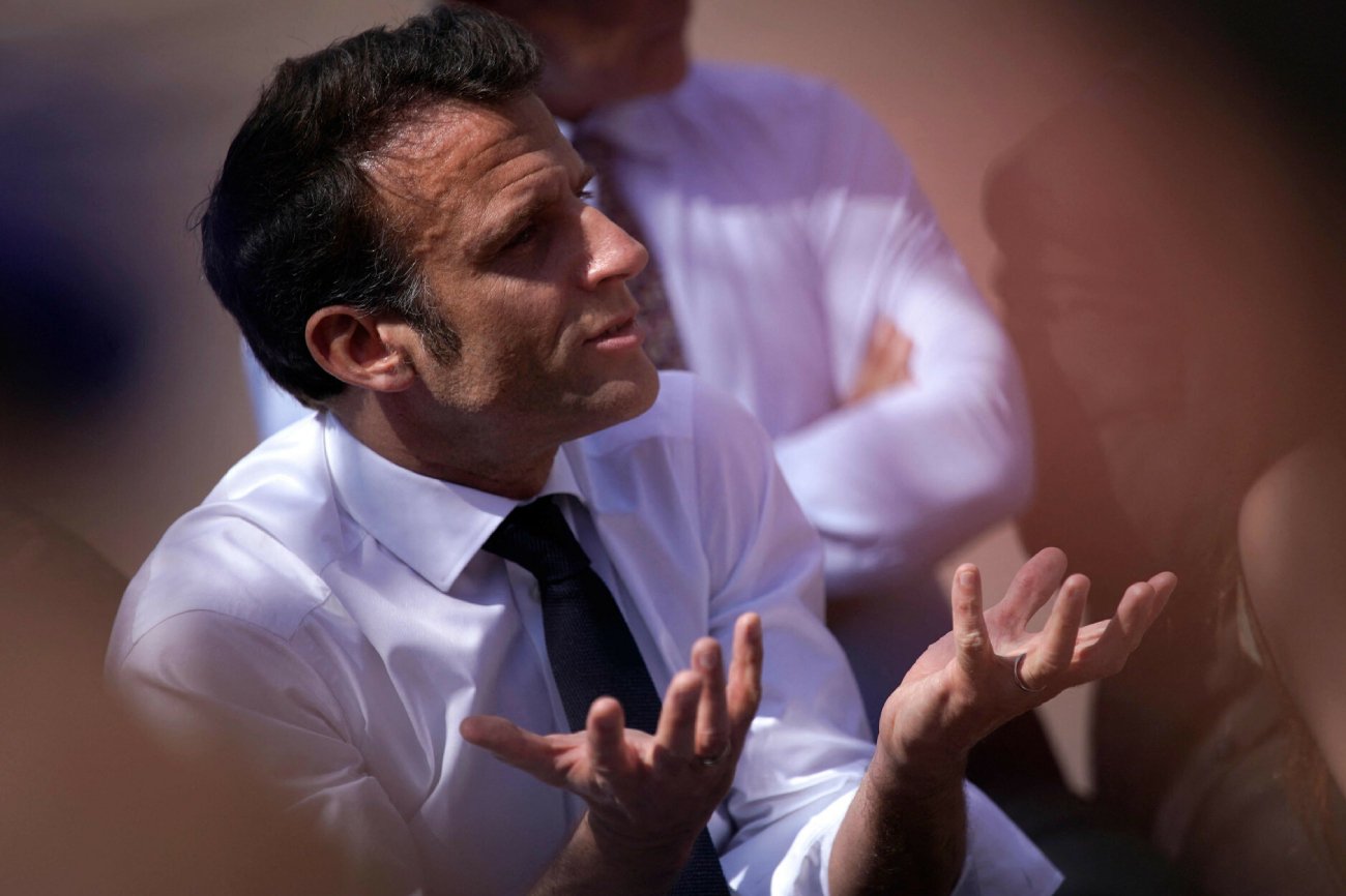 Ukraina chciała pomocy od Francji. Macron odmówił dostępu do map Białorusi