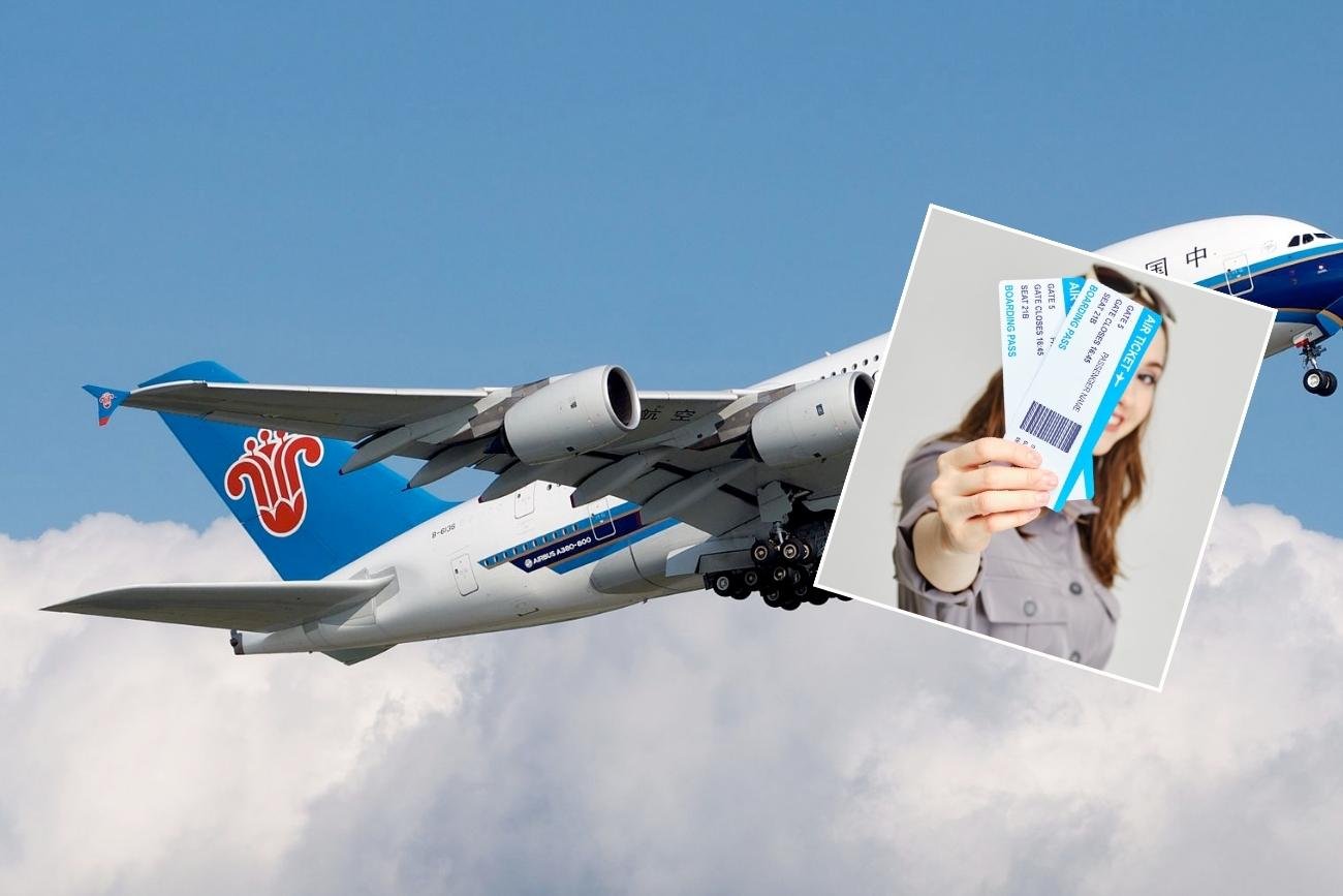 Błąd techniczny w China Southern Airlines spowodował ogromne obniżki cen