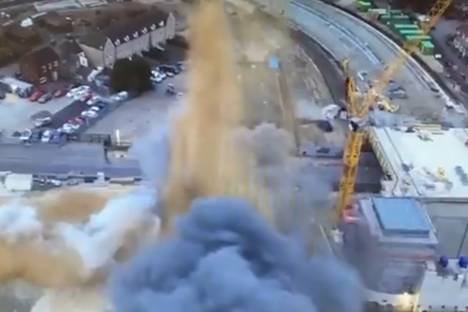 Wybuch w Anglii – eksplodowała bomba z czasów II wojny światowej