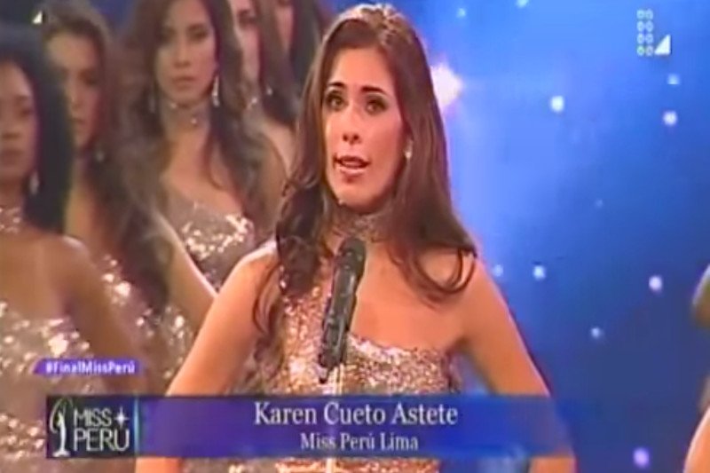 Kandydatki ubiegające się o tytuł Miss Peru zaszokowały publiczność danymi statystycznymi dotyczącymi przemocy wobec kobiet.