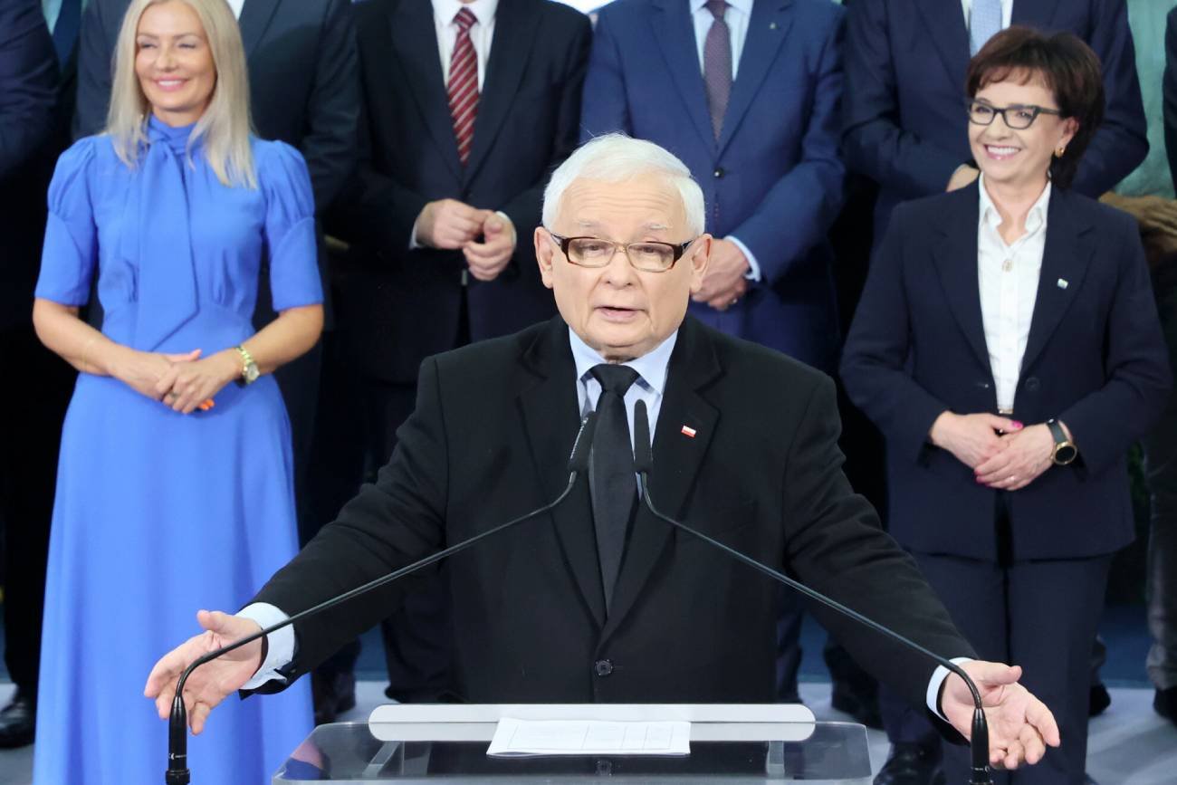 Kaczyński odpowiedział na pytanie o to, czy stanie do debaty z Giertychem