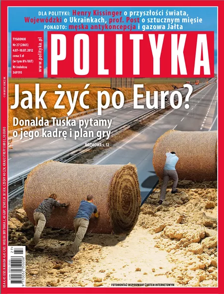 Tak wygląda najnowsza okładka tygodnika.
