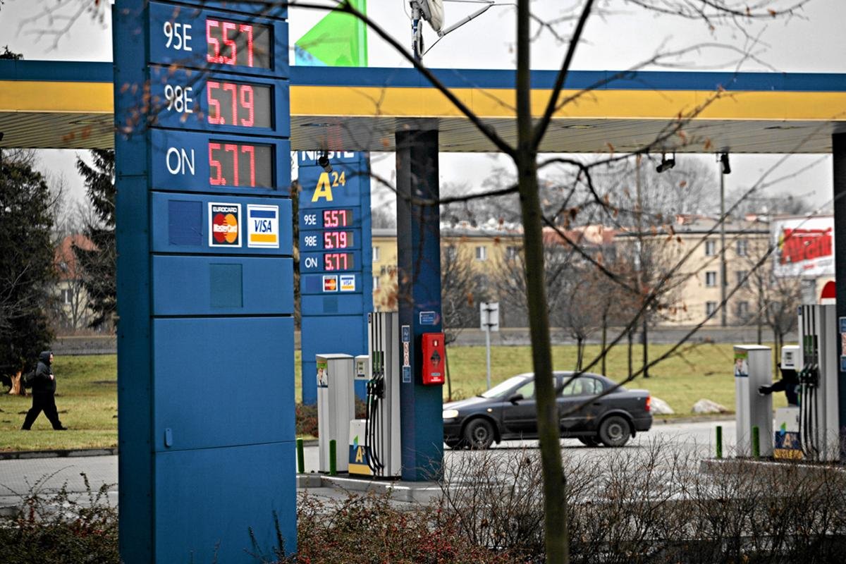 Stacja benzynowa NESTE w Krakowie