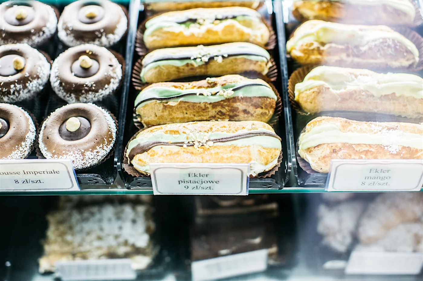 W ofercie cukierni znajdziemy kilkadziesiąt włoskich specjałów.