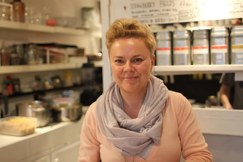 Joanna Szachowska, właścicielka wegańskiej restauracji Veg Deli w Warszawie.