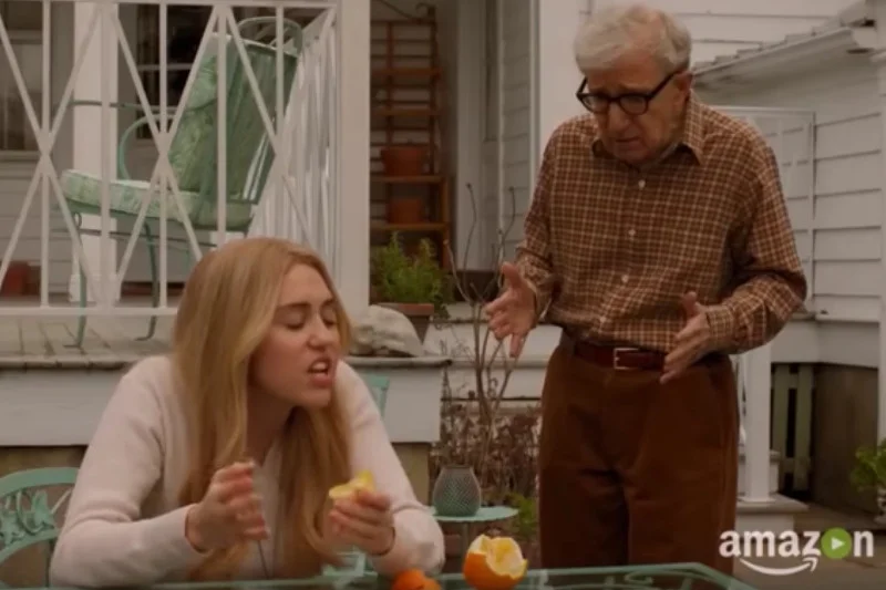 Woody Allen zdecydował się na współpracę z Miley Cyrus.