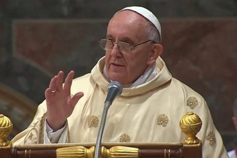 Papież Franciszek spotkał się z wiernymi na placu Świętego Piotra.