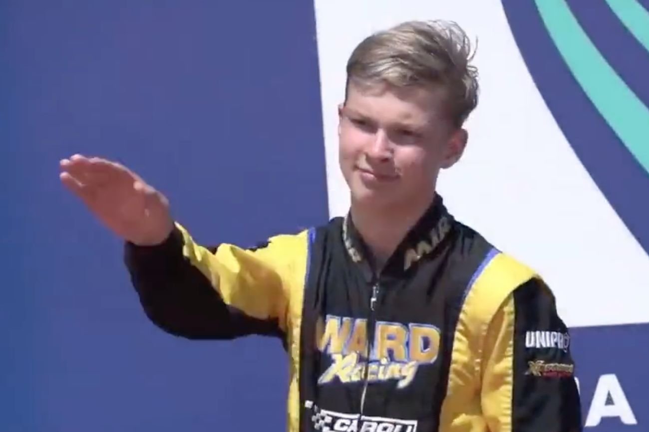 Artem Severiukhin wykonał oburzający gest.