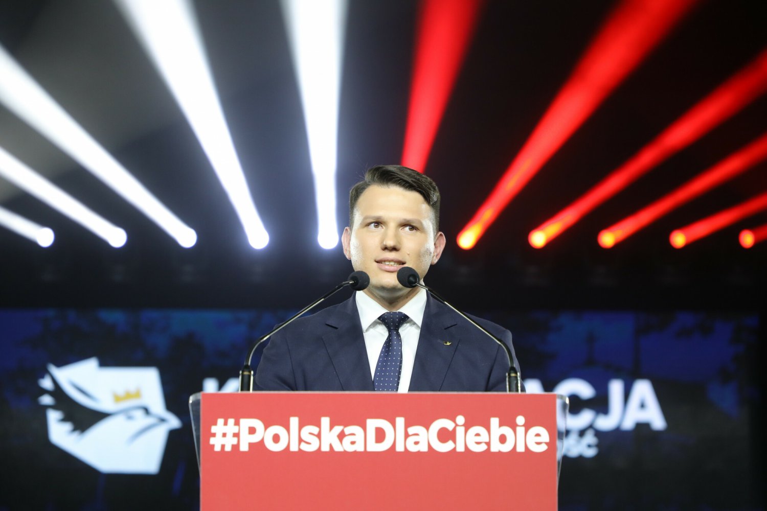 Z Konfederacji mogą odejść najważniejsi politycy. Na zdjęciu Sławomir Mentzen.