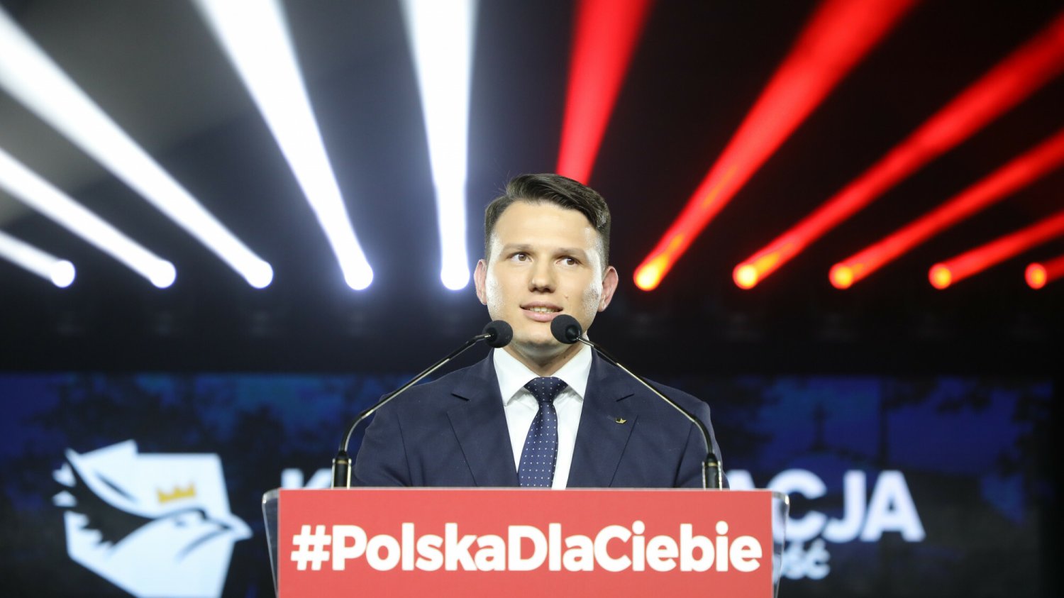 Z Konfederacji mogą odejść najważniejsi politycy. Na zdjęciu Sławomir Mentzen.