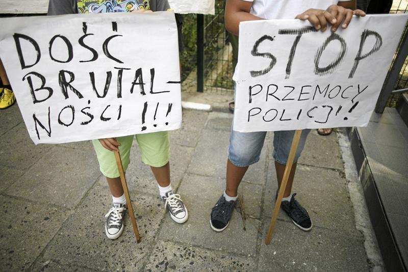 Ulicami Gdańska przeszedł marsz przeciw brutalności policji.