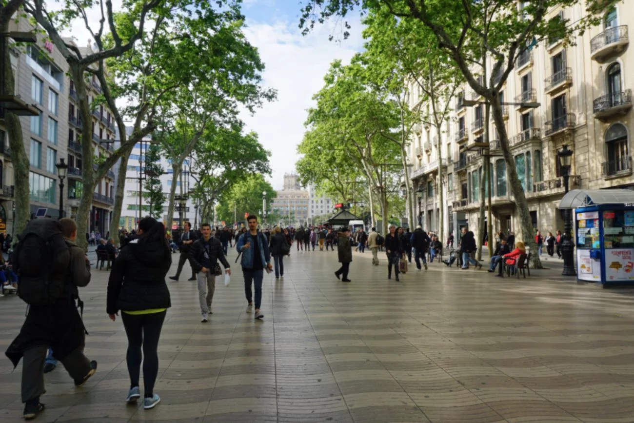 La Rambla.