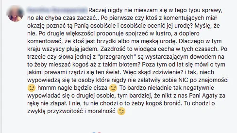 Opinia internautki.