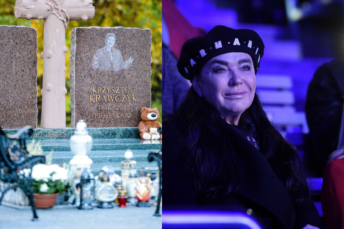 Ewa Krawczyk o rocznicy urodzin męża.