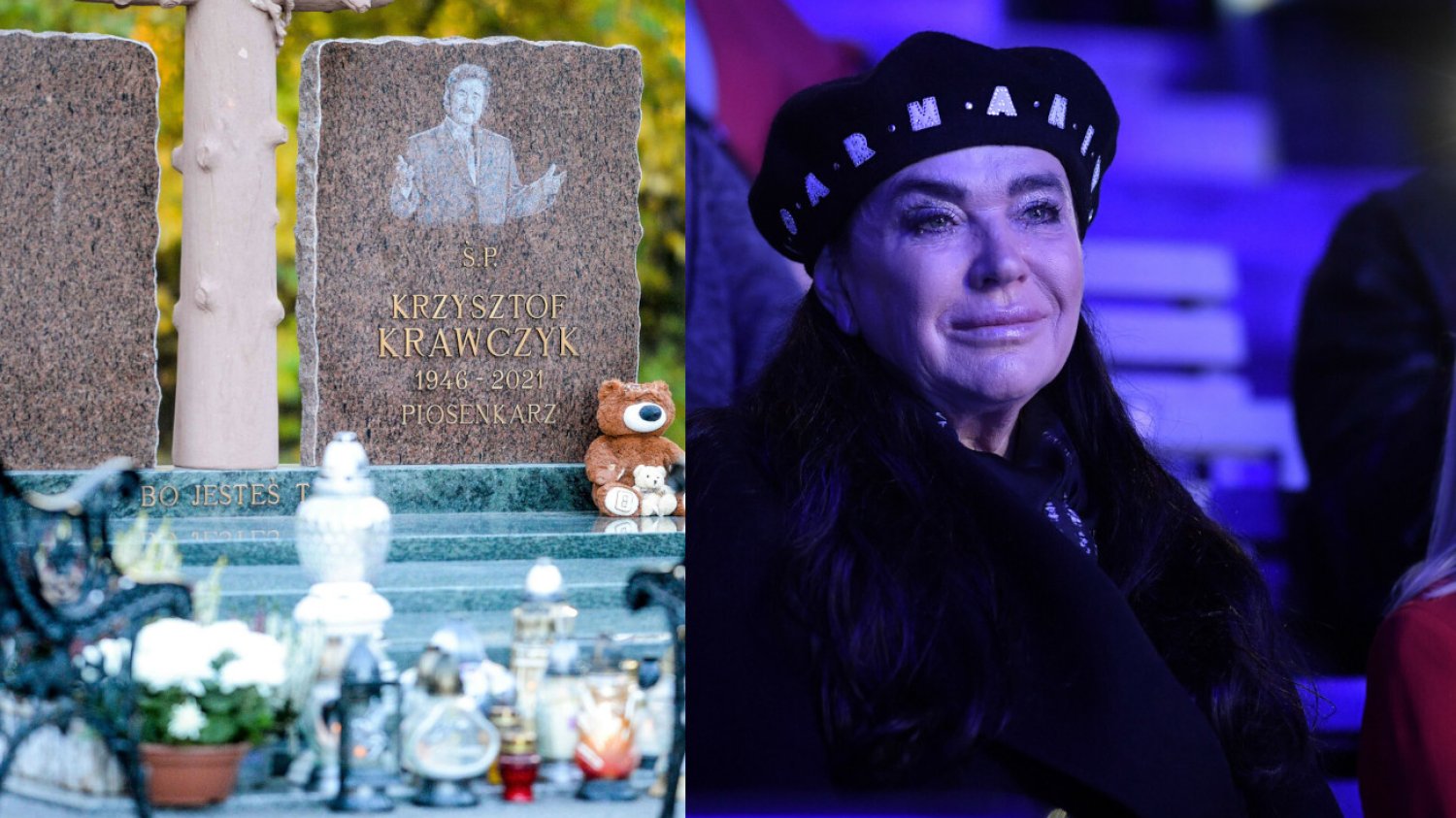 Ewa Krawczyk o rocznicy urodzin męża.