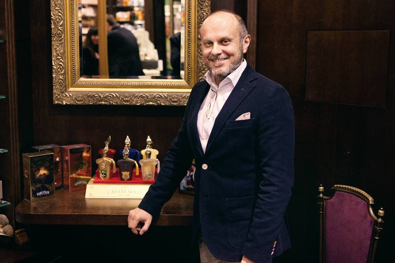 Sergio Momo w Perfumerii Quality