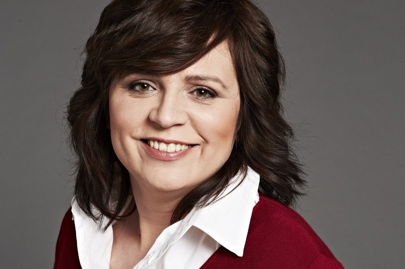 Monika Chodyra - przed rozpoczęciem sterydoterapii.