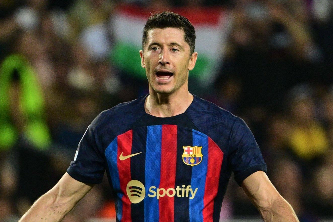 Robert Lewandowski nie zagra dla FC Barcelona w meczu z Viktorią Pilzno. Robert Lewandowski w FC Barcelona
