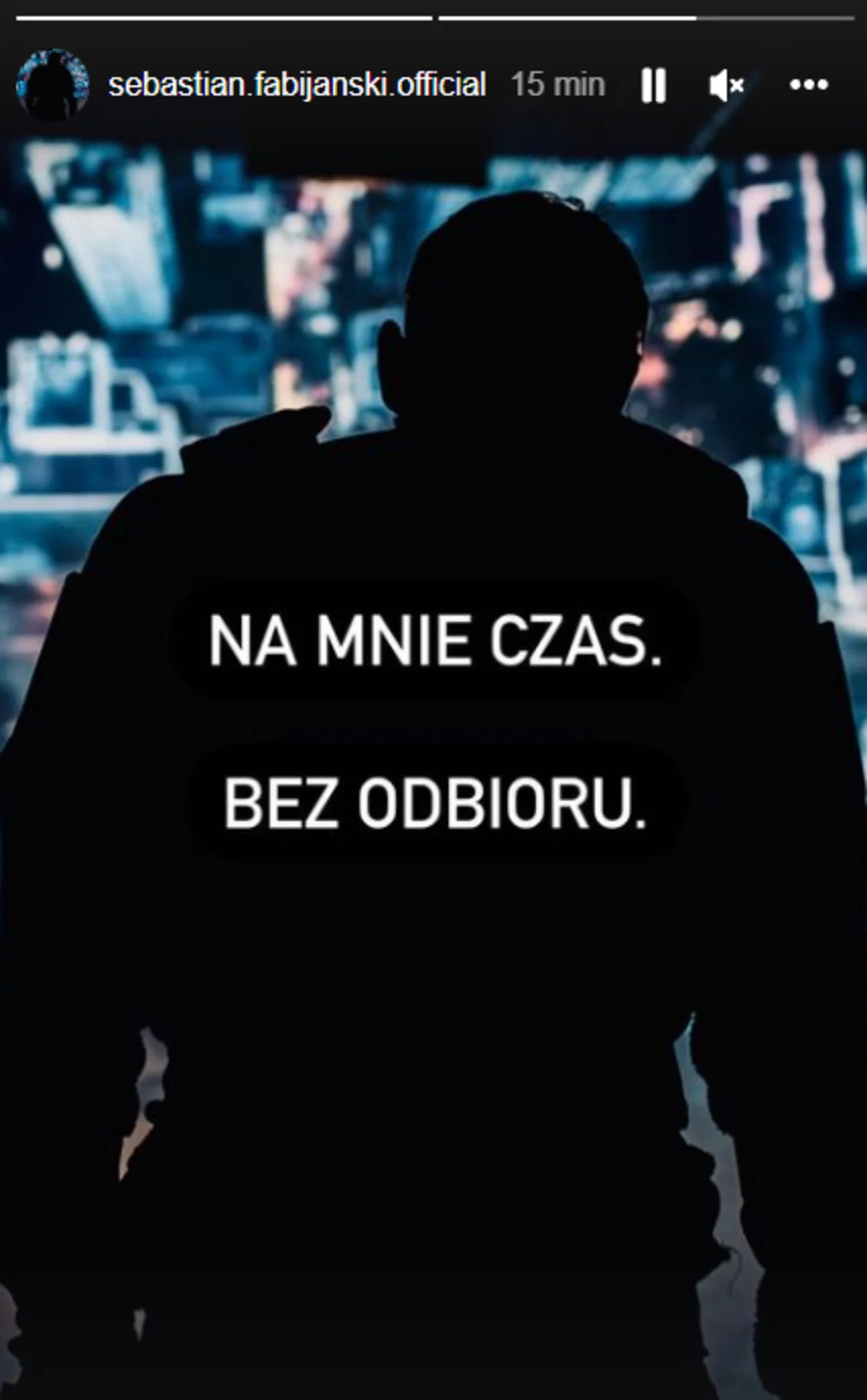 Sebastian Fabijański dodał dwuznaczny post. Pożegnał się