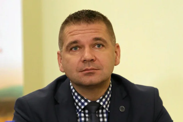 Podpułkownik Maciej Karczyński, rzecznik ABW