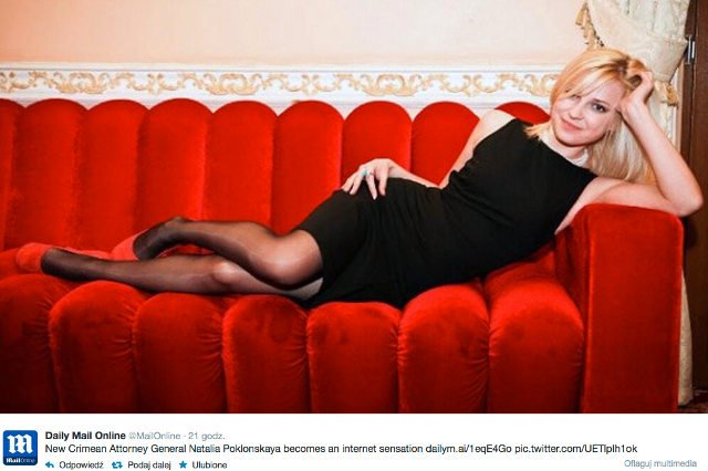 Natalia Władimirówna Pokłońska po pracy