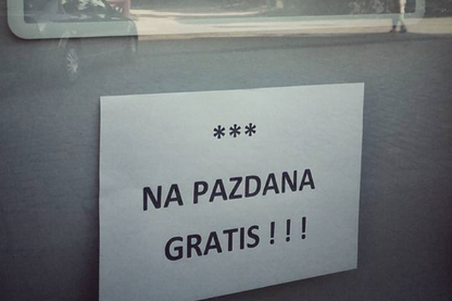 Ogłoszenie fryzjera ze Świdnicy - reakcja na akcję "Jeśli Polska awansuje do finału Euro, to obcinam się na Pazdana".
