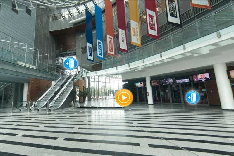 Zrzut ekranu ze strony "Wirtualnej wycieczki TVP"