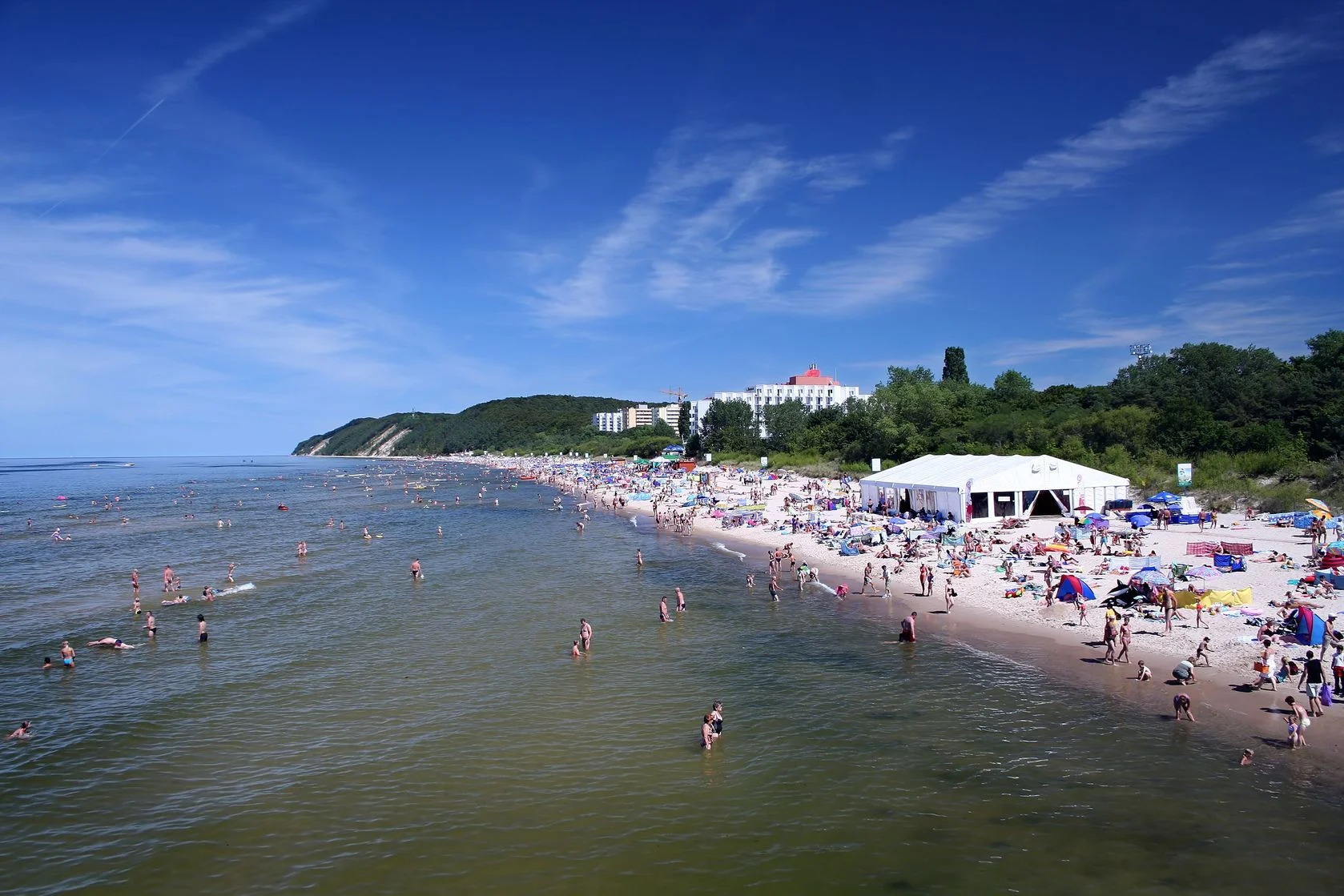 Plaża nad Bałtykiem