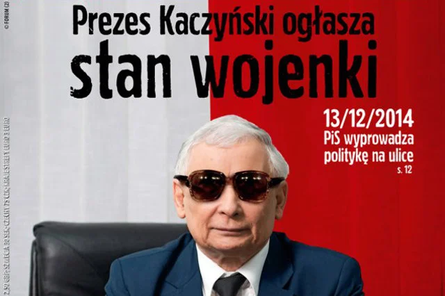 Okładka najnowszego numeru "Polityki" raczej nie spodoba się sympatykom Jarosława Kaczyńskiego