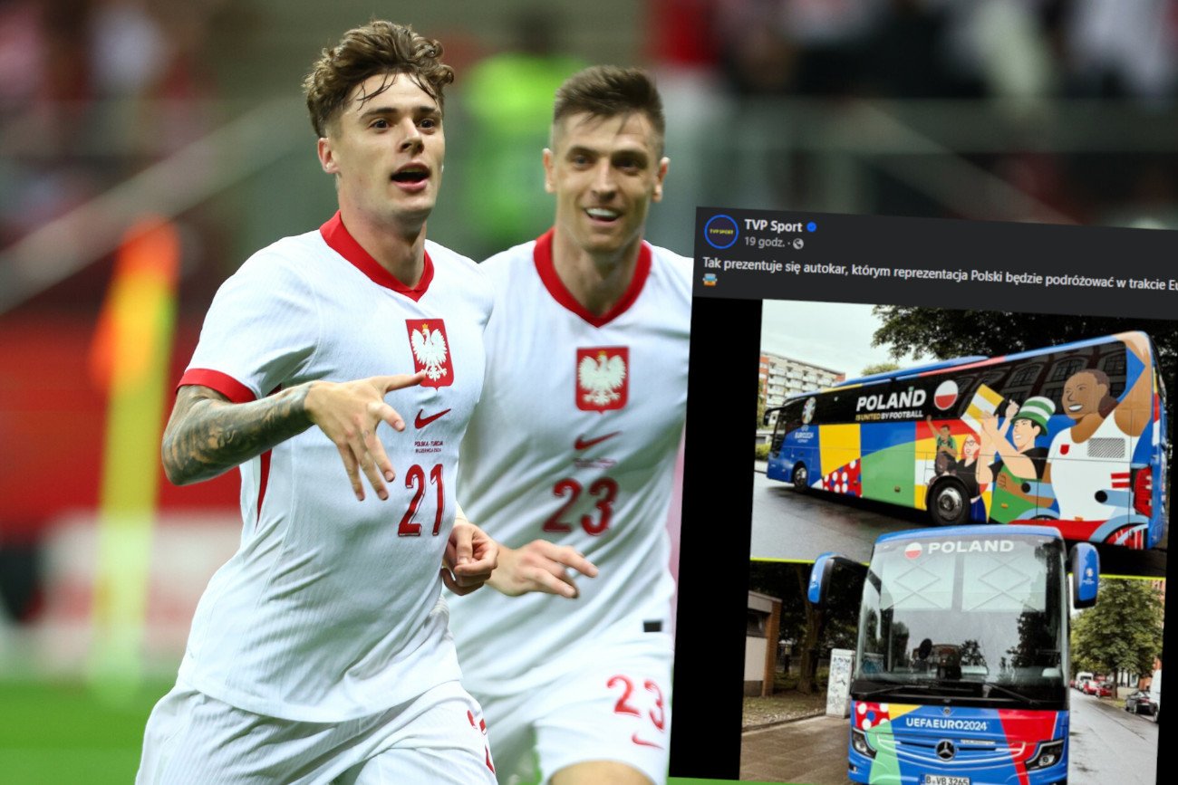 Burza w sieci. Bo czarnoskóra kobieta zdobi autokar polskich piłkarzy na Euro 2024