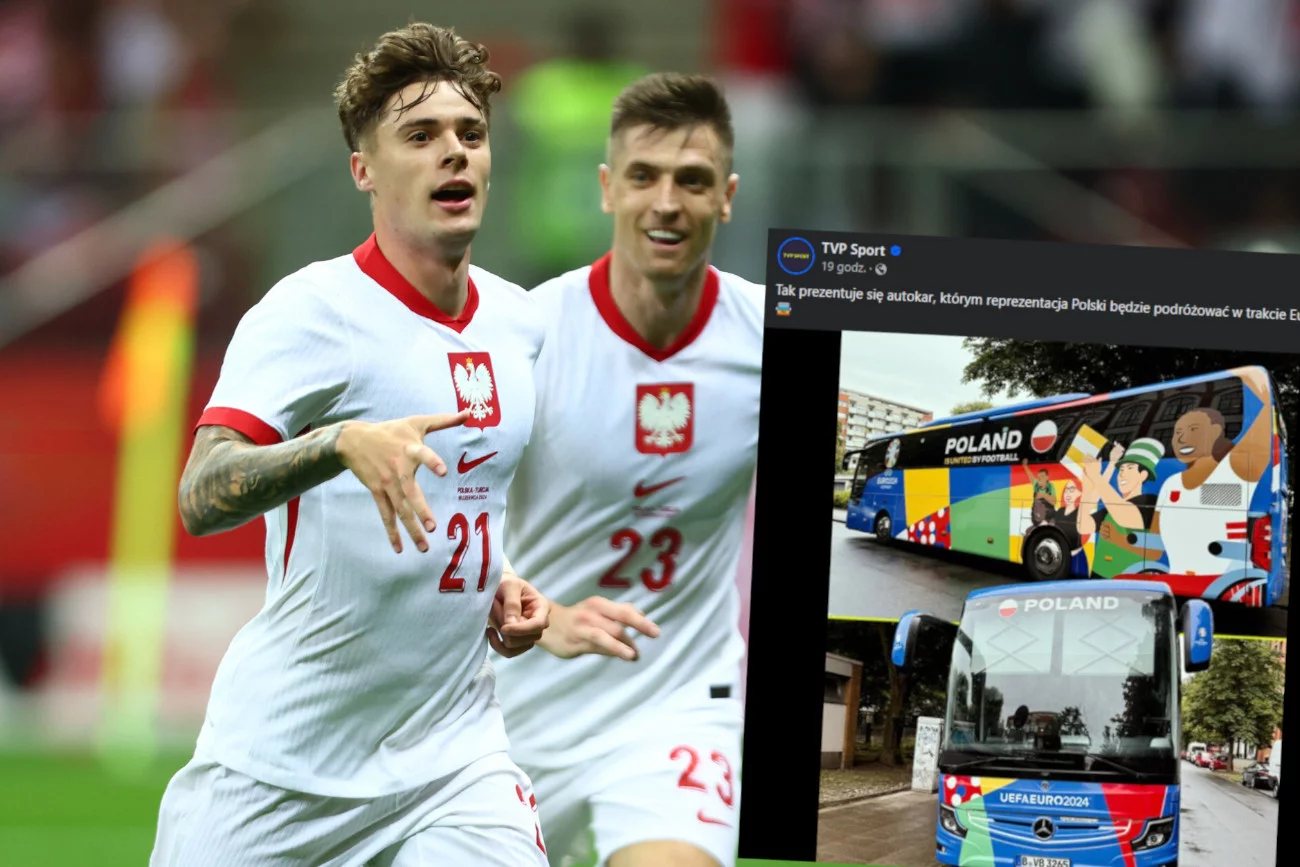Burza w sieci. Bo czarnoskóra kobieta zdobi autokar polskich piłkarzy na Euro 2024