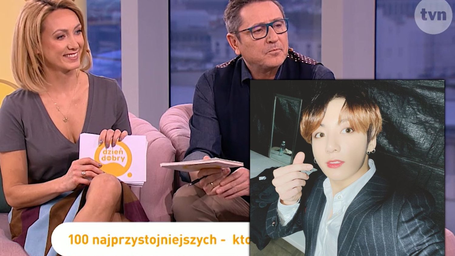 W programie "Dzień Dobry TVN" kpiono z wyglądu Jungkooka - muzyka południowokoreańskiego zespołu BTS