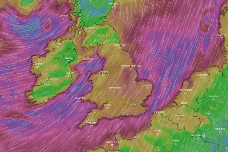 Brytyjczycy wydali ostrzeżenia pogodowe.