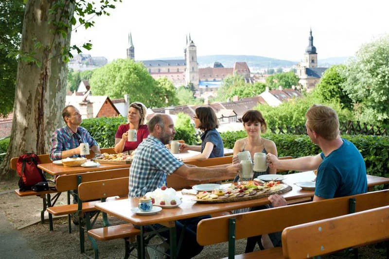 Bamberg, w piwiarni