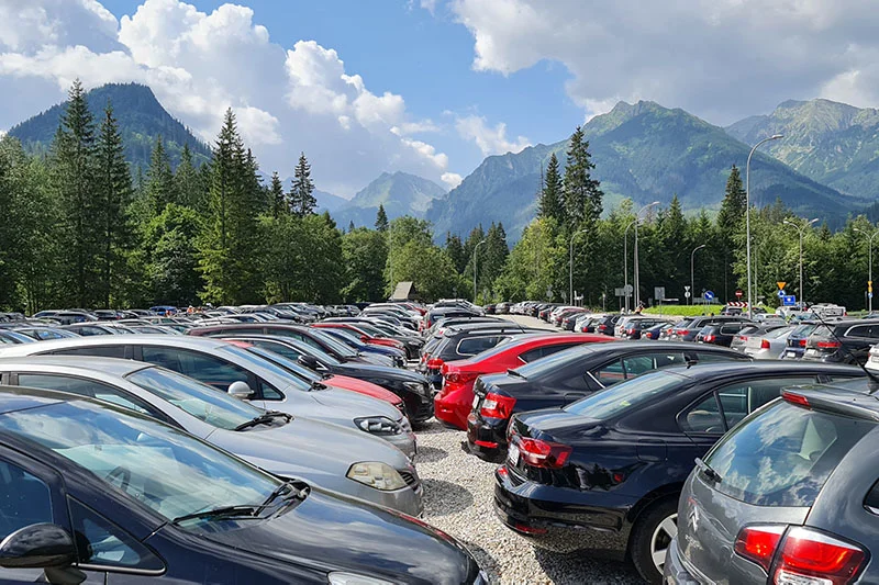 Parking na Łysej Polanie