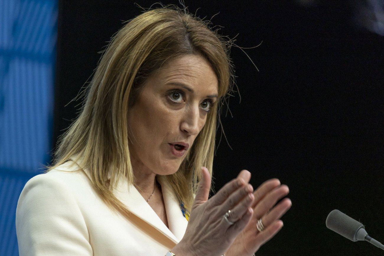 Roberta Metsola, przewodnicząca Parlamentu Europejskiego