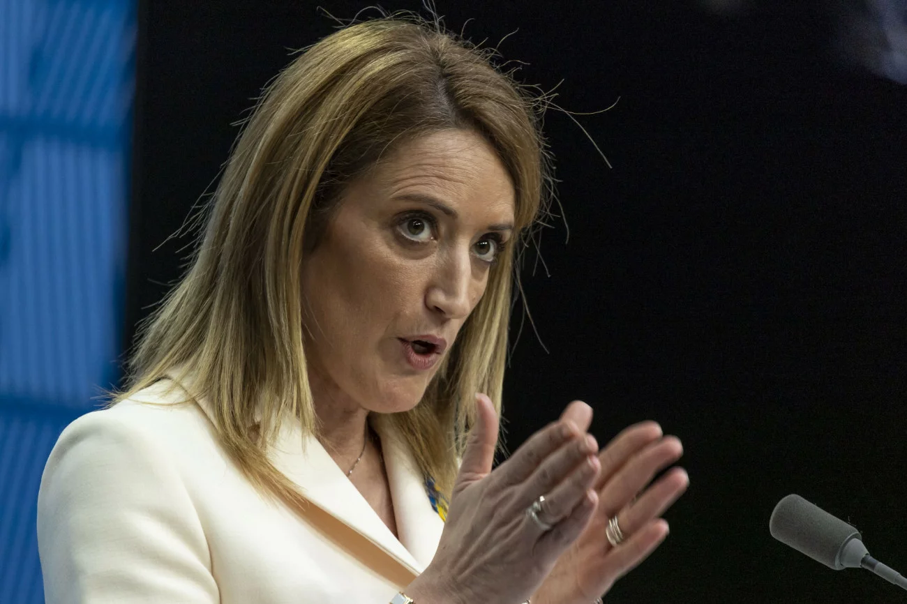 Roberta Metsola, przewodnicząca Parlamentu Europejskiego