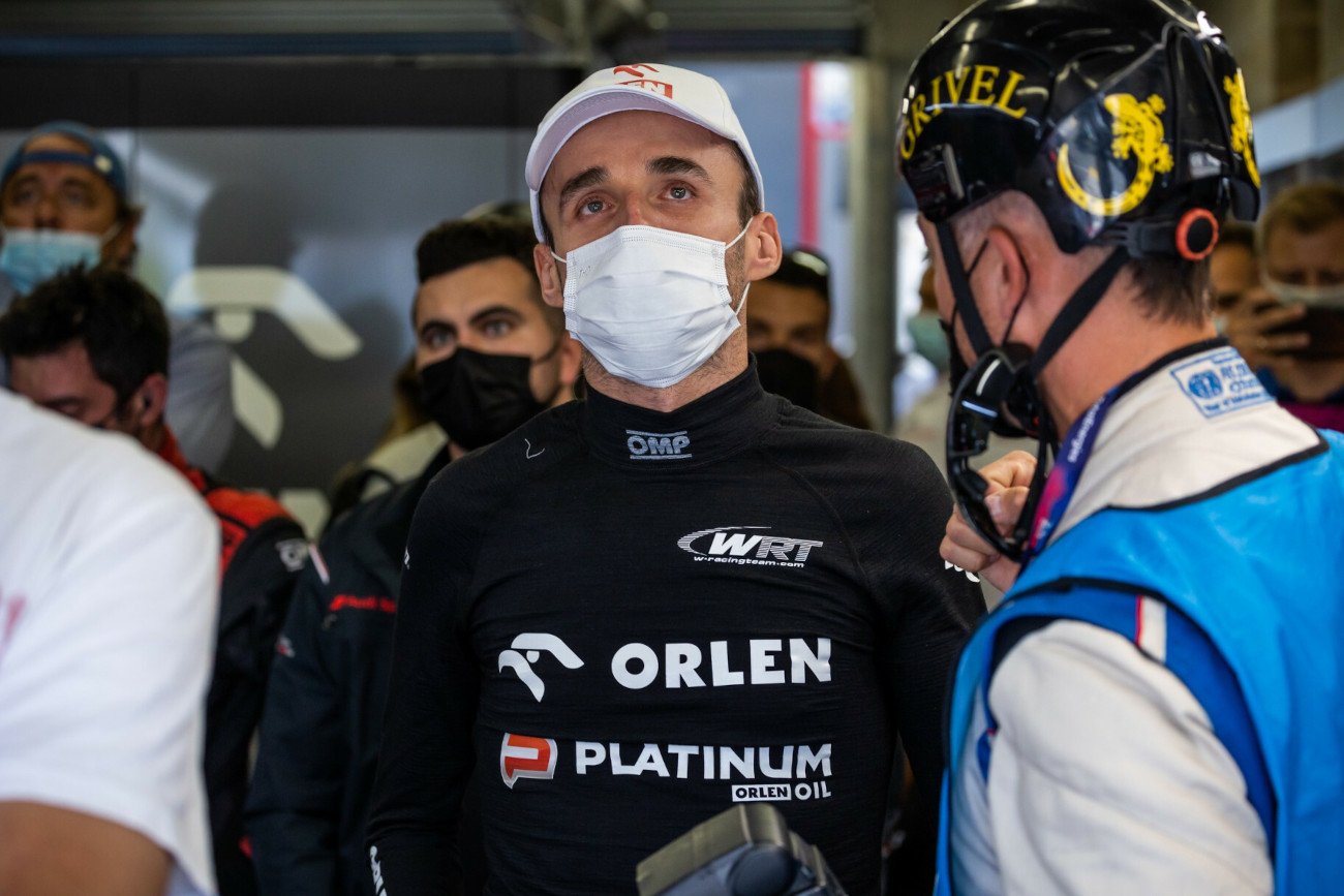 Robert Kubica miał ogromnego pecha w samej końcówce wyścigu Le Mans