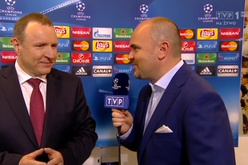 Jacek Kurski ogrzał się w blasku awansu Legii Warszawa